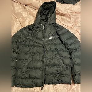 Nike Big Kids' Black Down-Fill Jacket